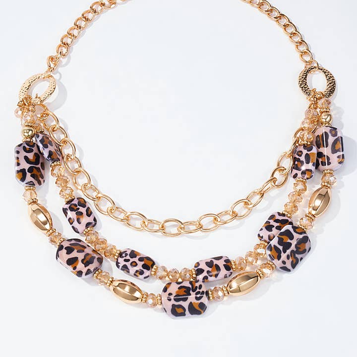 Brown Fancy necklace for wholesale on Faire5