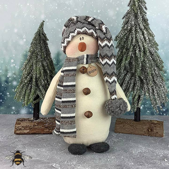 Hudson the Snowman for wholesale by Honey and Me