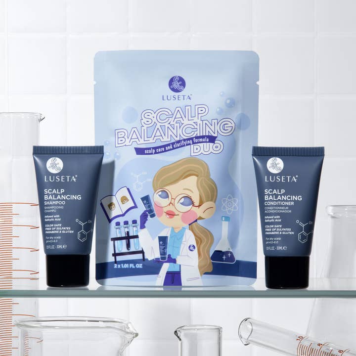 Luseta Beauty - Wholesale Haircare Set/Kit - Scalp Balancing Travel Set - 2 x 1.01oz (Copy)2