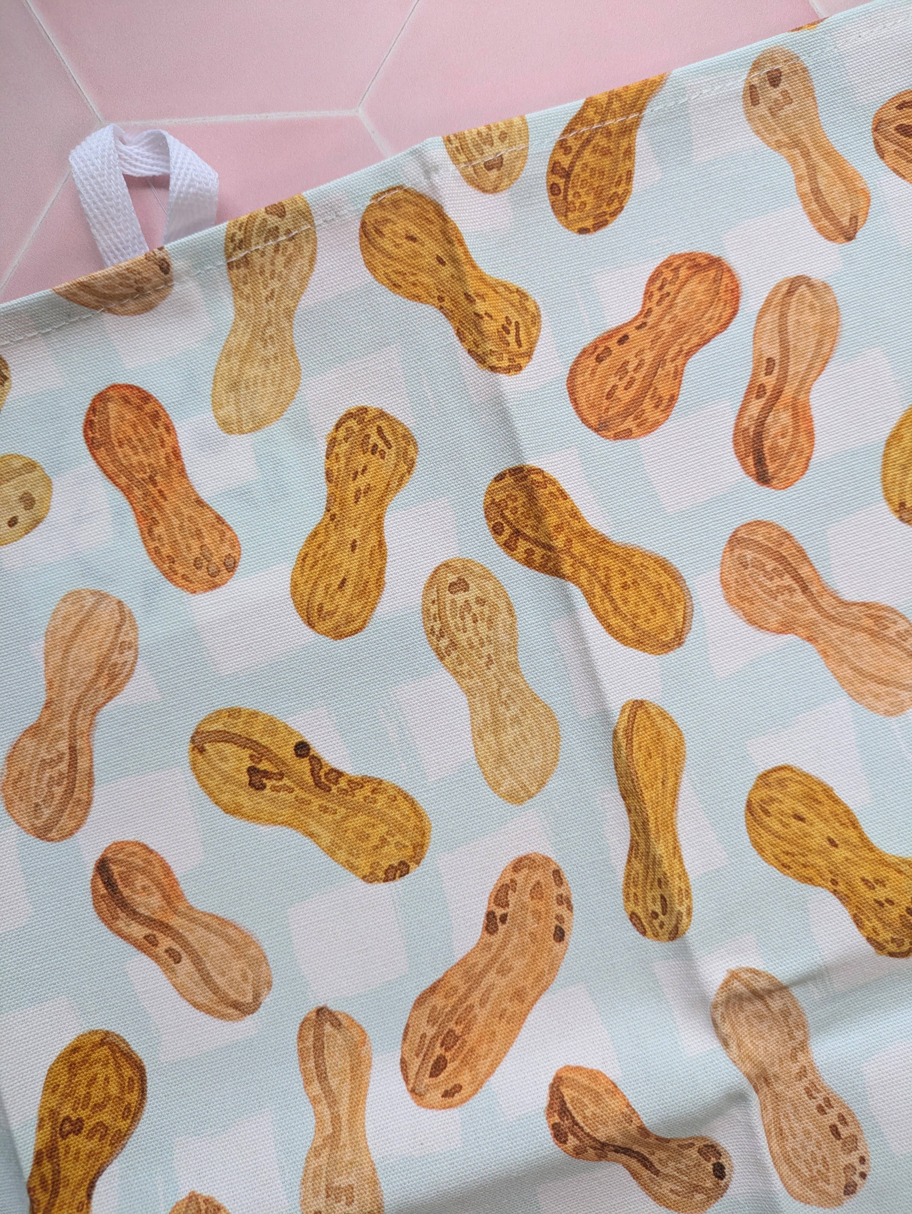 Natalie V. Mason - Wholesale Tea Towel - Dish Towel - Peanuts - Boiled peanut tea towel7