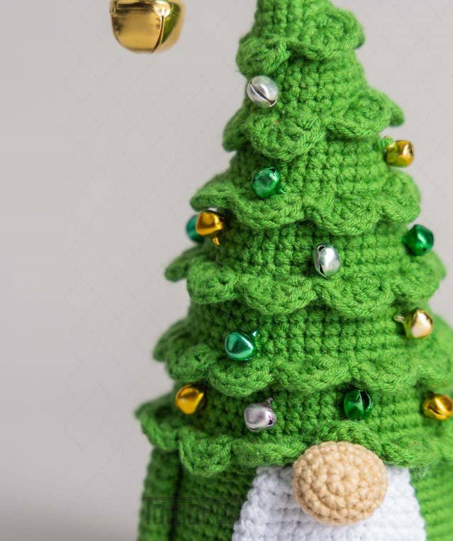 TOMOPOD LLC - Wholesale Christmas Decoration - Crochet Christmas Tree Gnome, Amigurumi Winter Holiday Gift5