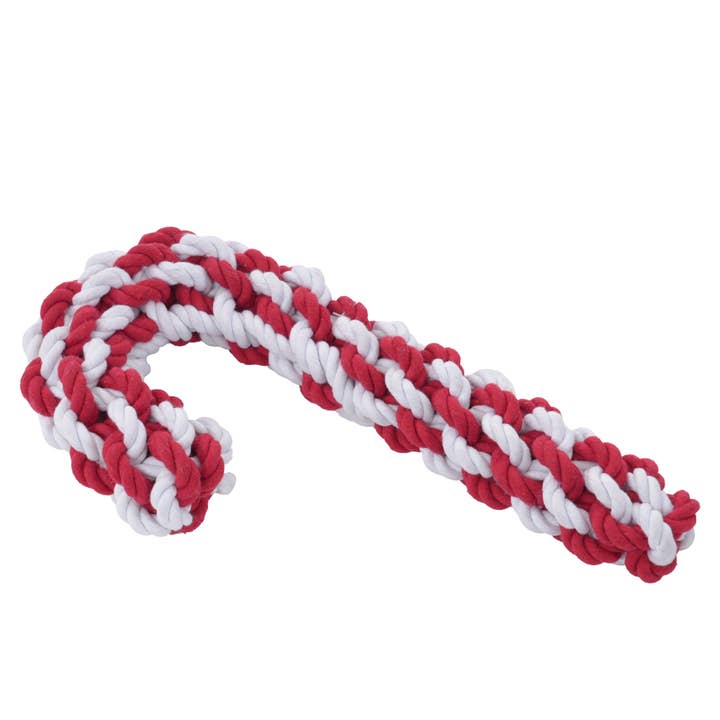 Original Territory - Wholesale Pet Rope Toy - Dog - Candy Cane Braided Rope Dog Toy3