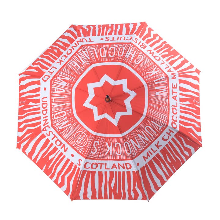 Gillian Kyle - Wholesale Umbrella - Unisex - Tunnock's Tea Cake Luxury Umbrella2