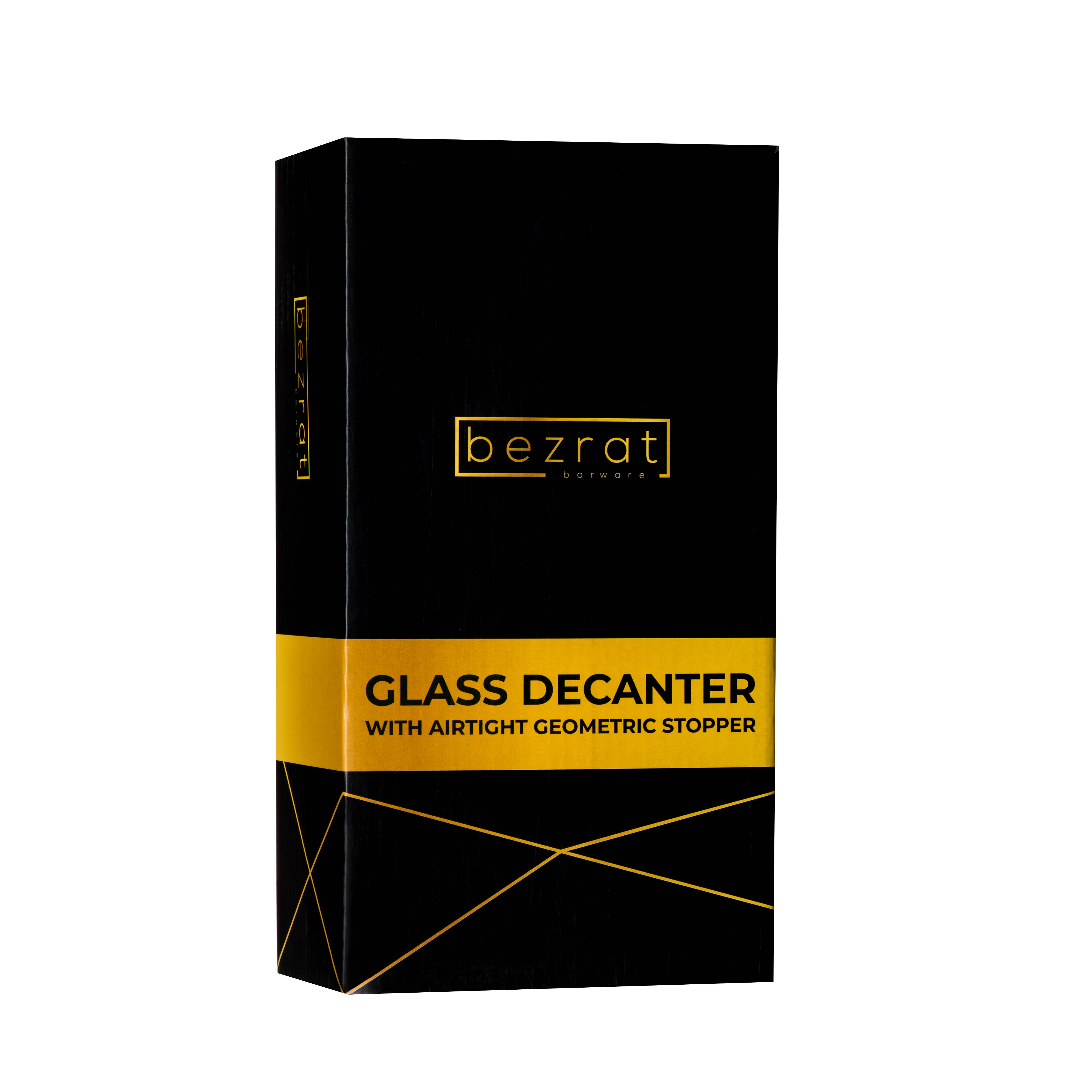 Bezrat – wholesale Decanter – Whiskey Decanter With Glass Airtight Stopper9