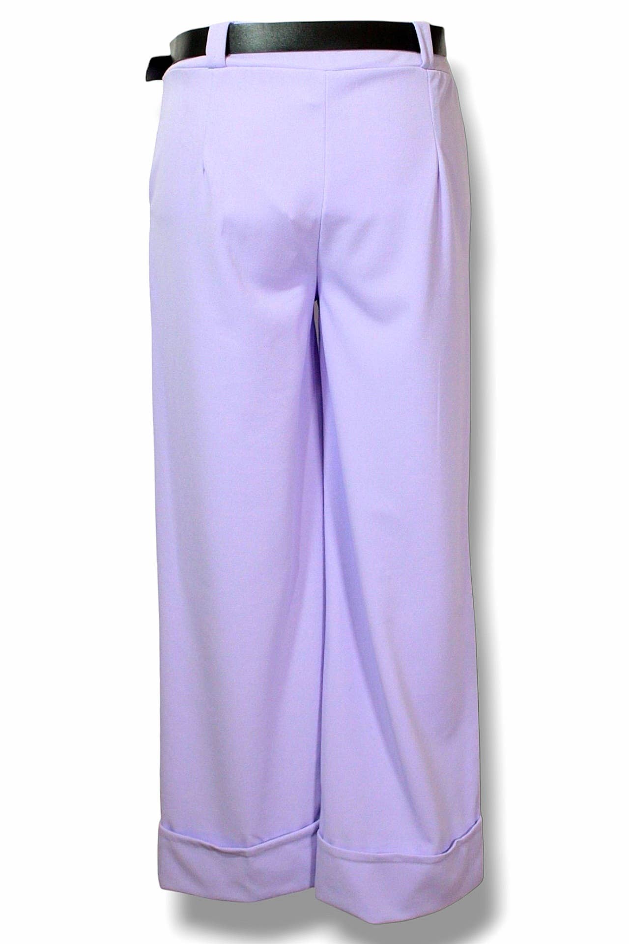 NINEF - Wholesale Pants - Women's - Urban Elegance Trousers with Belt - Vibrant Pink12