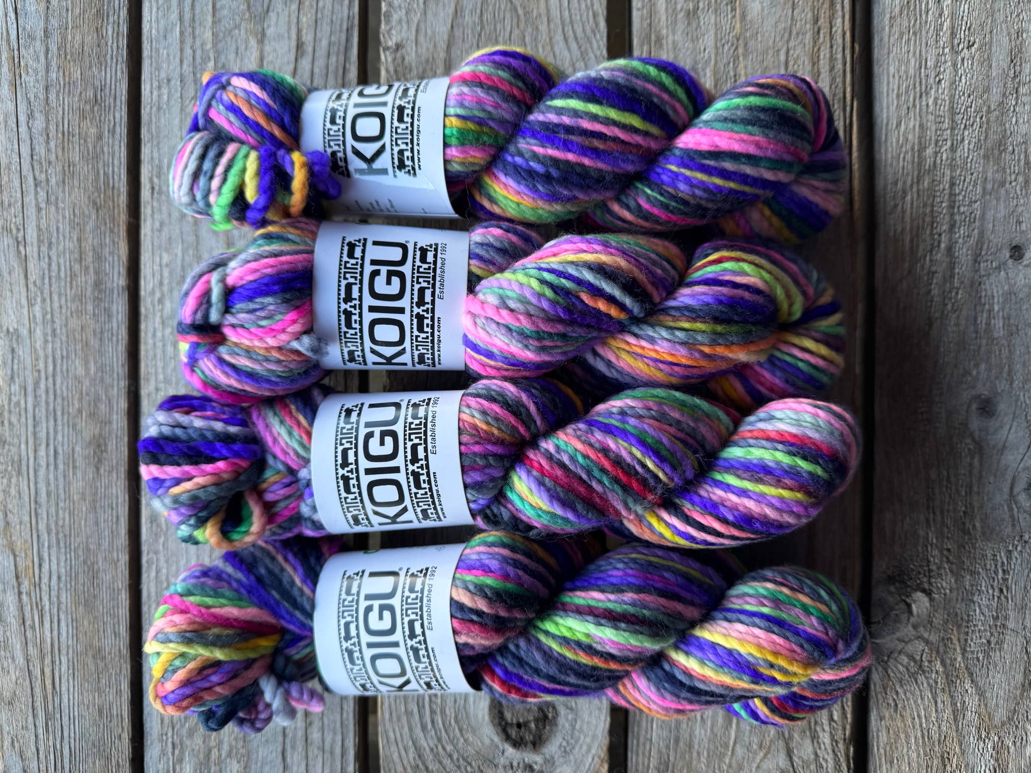 Koigu Wool Designs - Wholesale Garen - Koigu Othello (chunky merino) groep B3