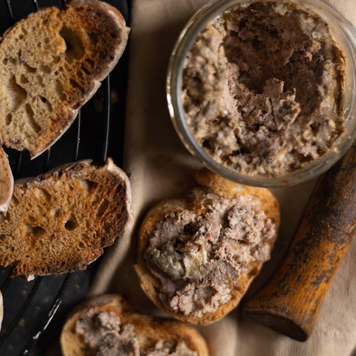 Anne Rozès - Vente Poissons en conserve - Pâté de Campagne 130g