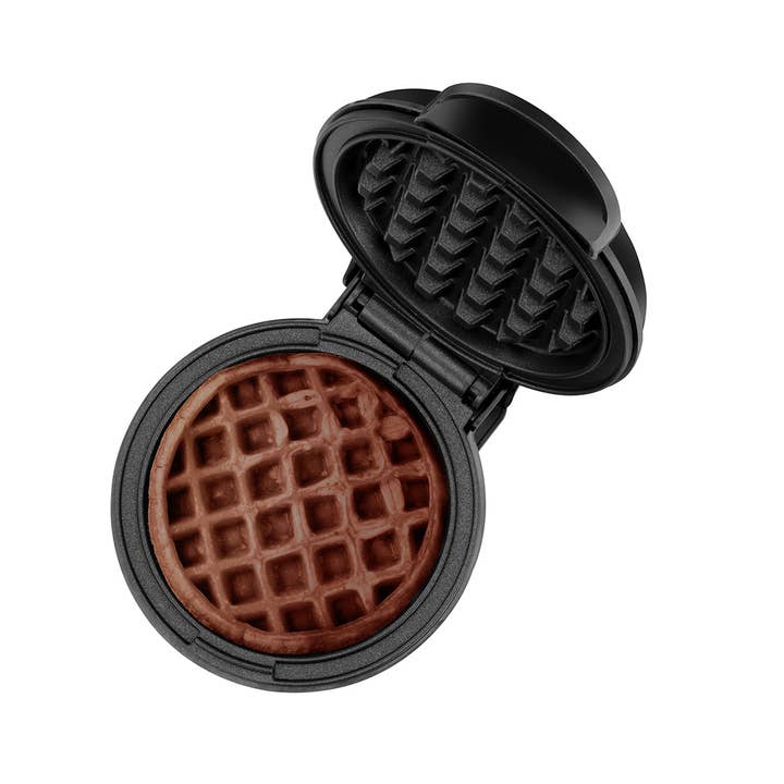 Holstein Housewares - Wholesale Kitchen Appliance - Personal Waffle Maker - 4 inch Mini - Assorted Colors 45