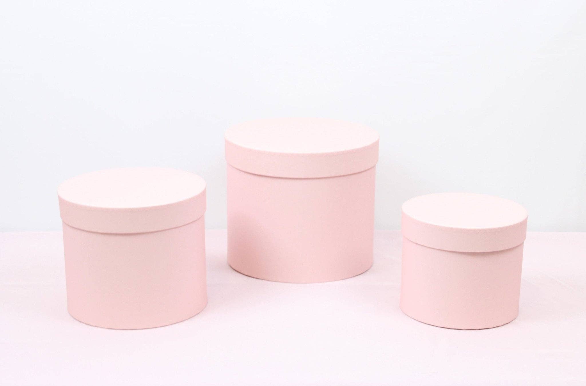 Elegant Design Supply - Wholesale Decorative Box - Shiny Round Flower Hat Box with Lid2