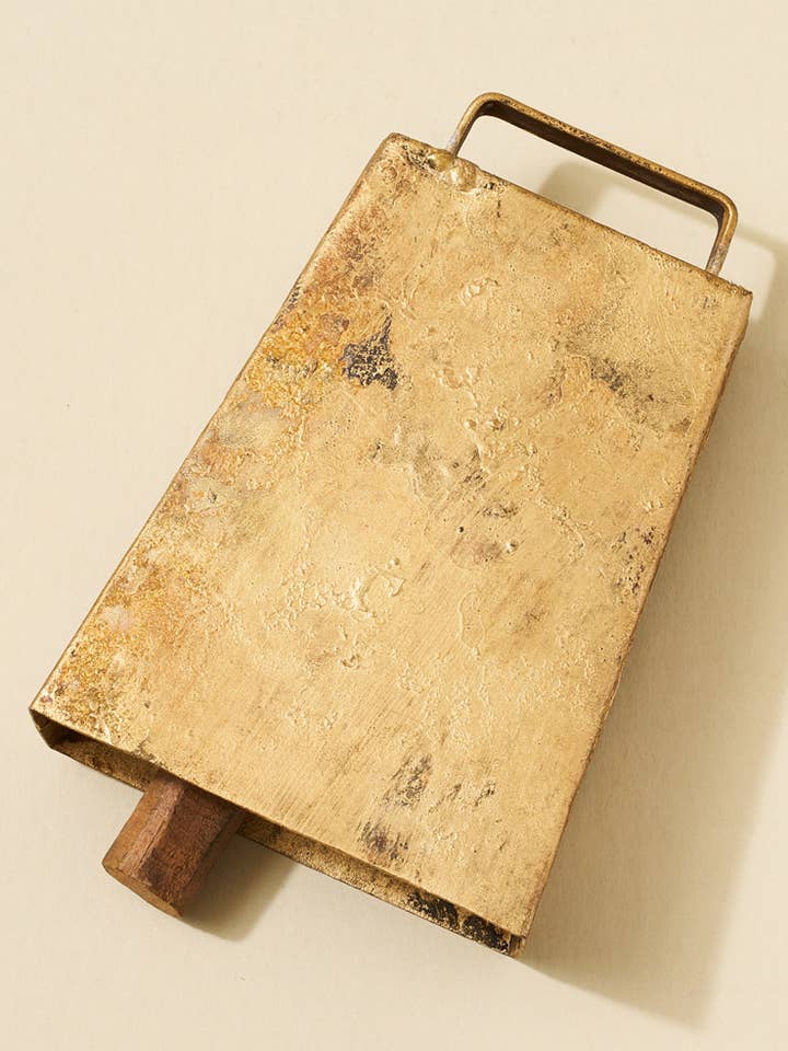 XL Rustic Box Bell - Handmade, Fair Trade for wholesale by Matr Boomie Fair Trade