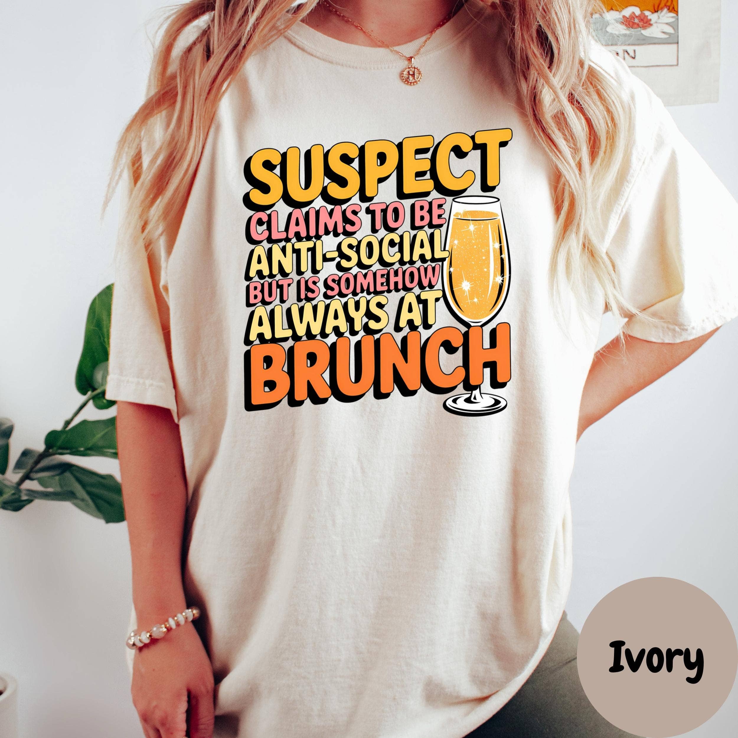 Epic Life  - Designed - Wholesale T-Shirt (Graphic) - Women's - Always at Brunch Shirt, Comfort Colors® Tee, Funny Brunch Shirt, Mimosa Shirt, Brunch Outfit, Girls Brunch Tee, Weekend Brunch Top0
