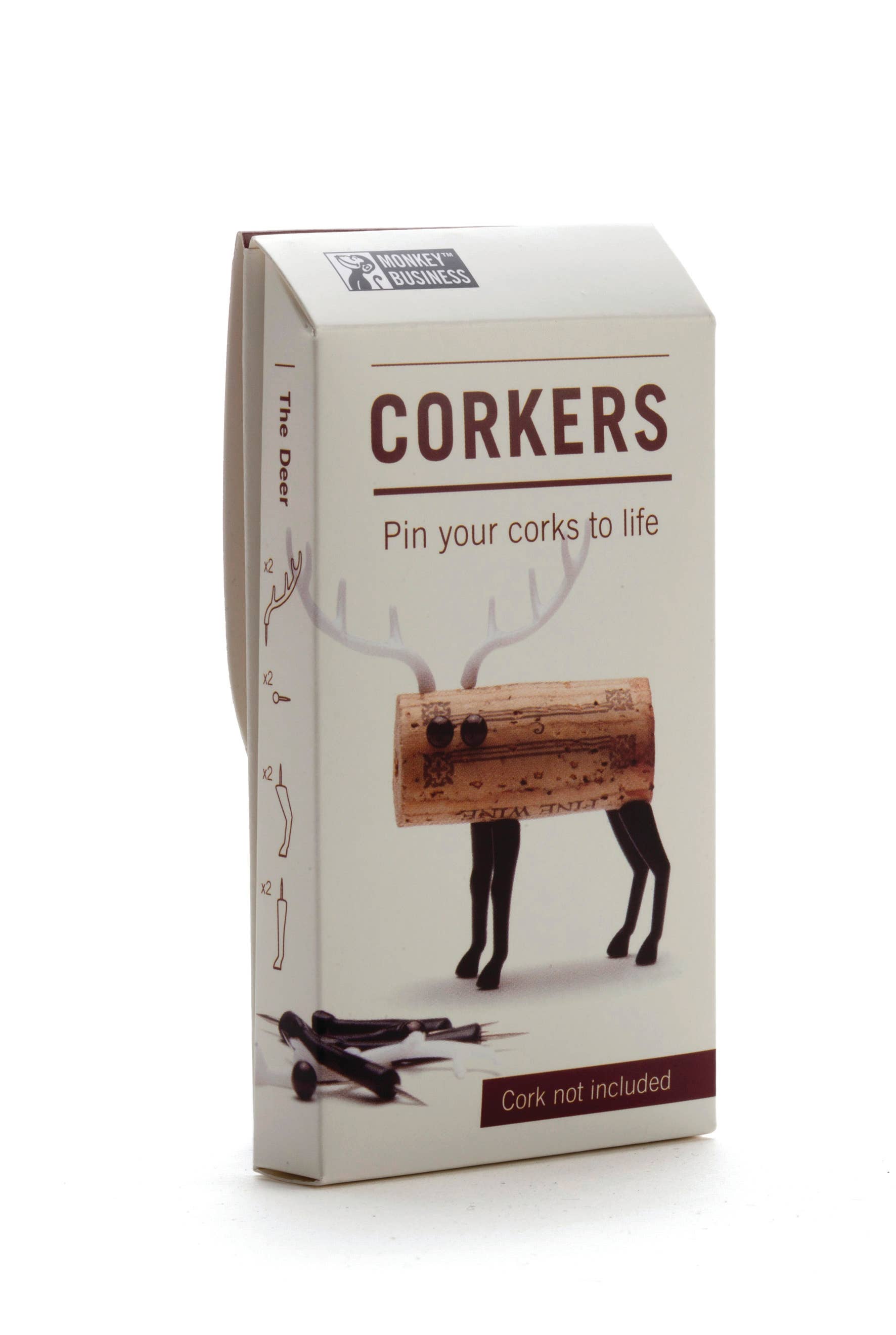 Monkey Business Design USA LLC - Wholesale Wine Stopper - Figurines for wine lovers | Corkers Animals13