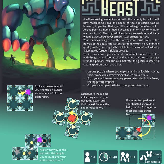 Bridge Distribution - Wholesale Board Game - Mechanical Beast
