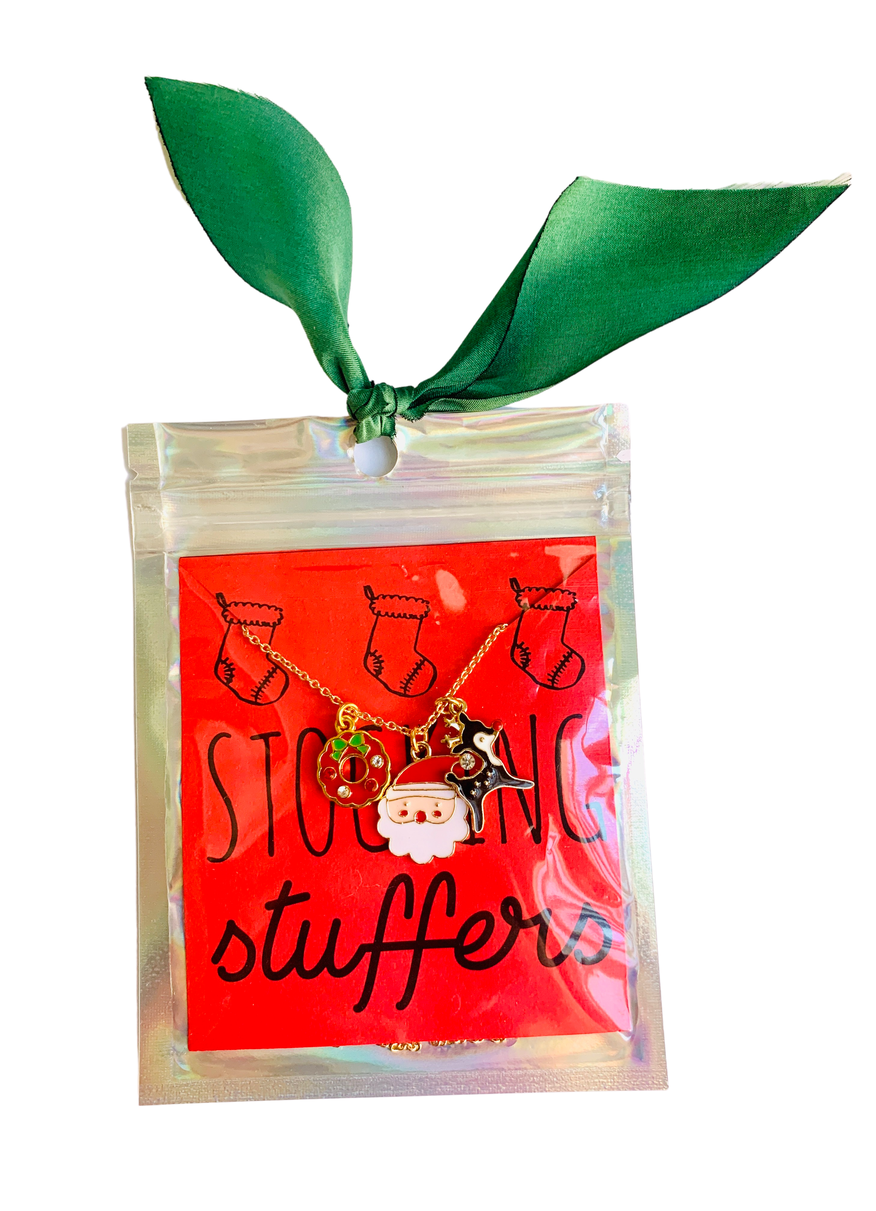 Sadie’s Moon - Wholesale Kids Necklace - Kids - Christmas Charm Necklace Stocking Stuffer Kids or Adults2