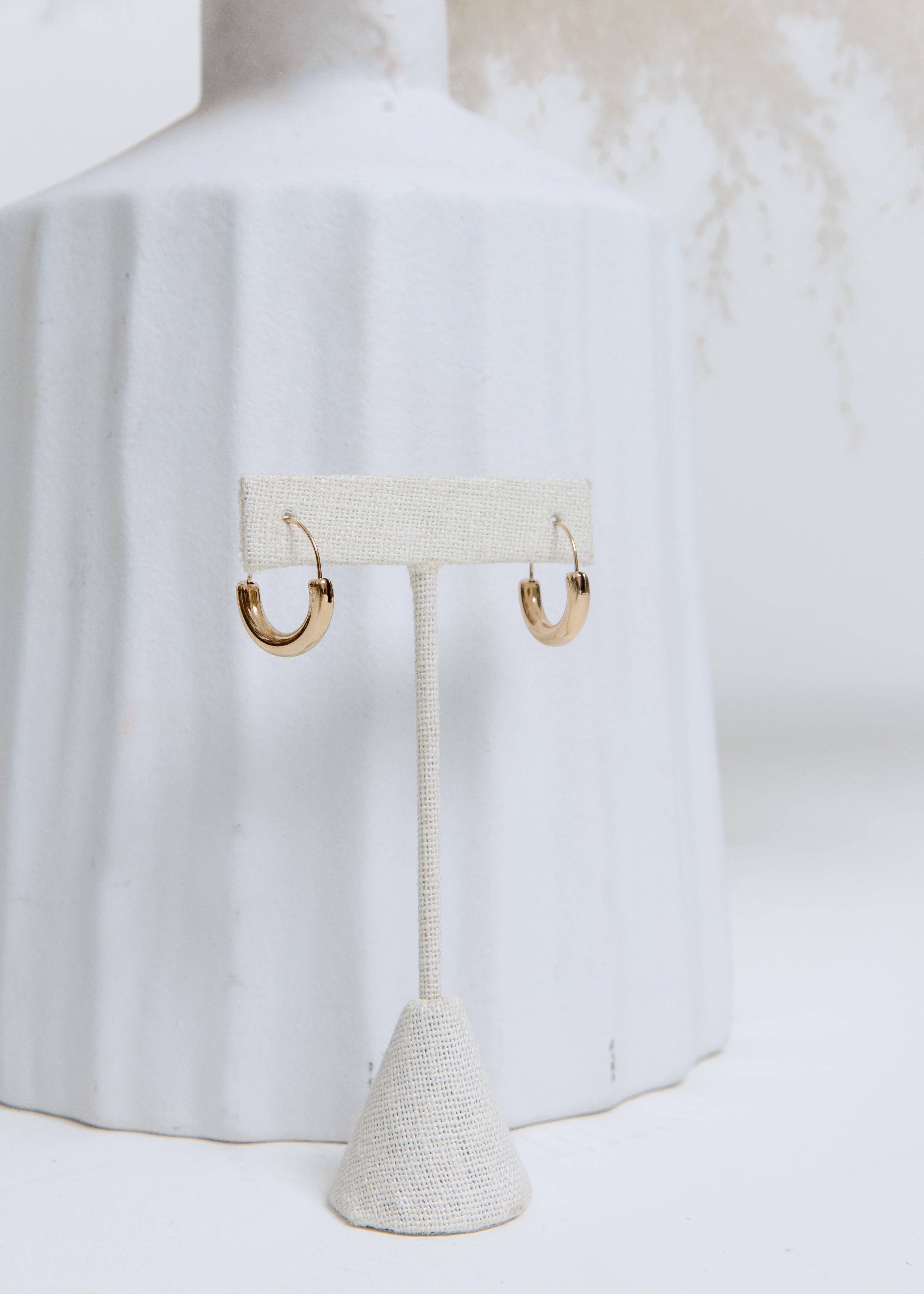 Gold Scarlett Hoop for wholesale on Faire4