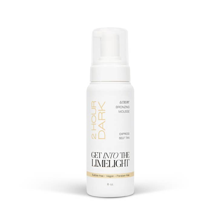 Get Into The Limelight - Wholesale Self-Tanner - 2 Hour Dark Sunless Tanning Mousse