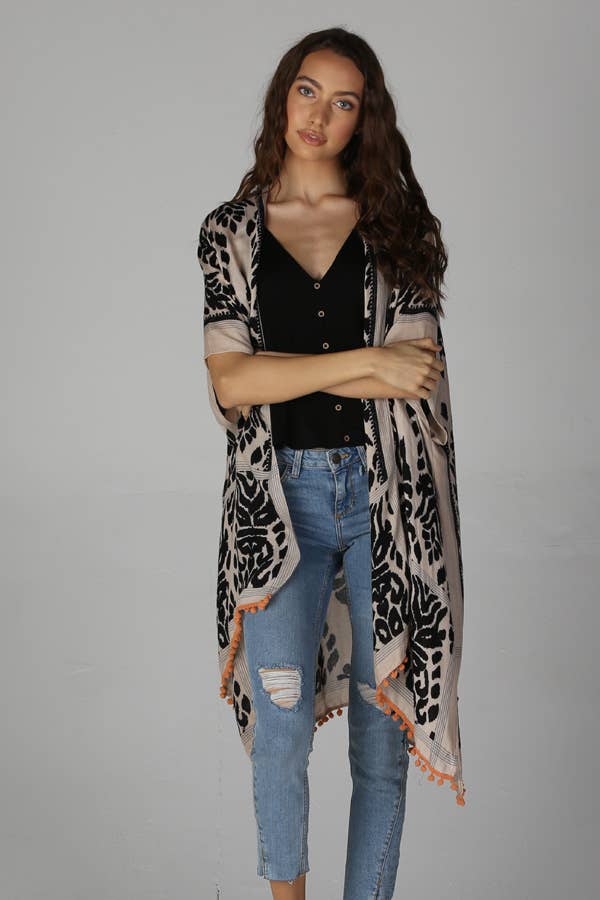 ANGIE - Vendita all'ingrosso Kimono - Donna - X2W48-BR9611