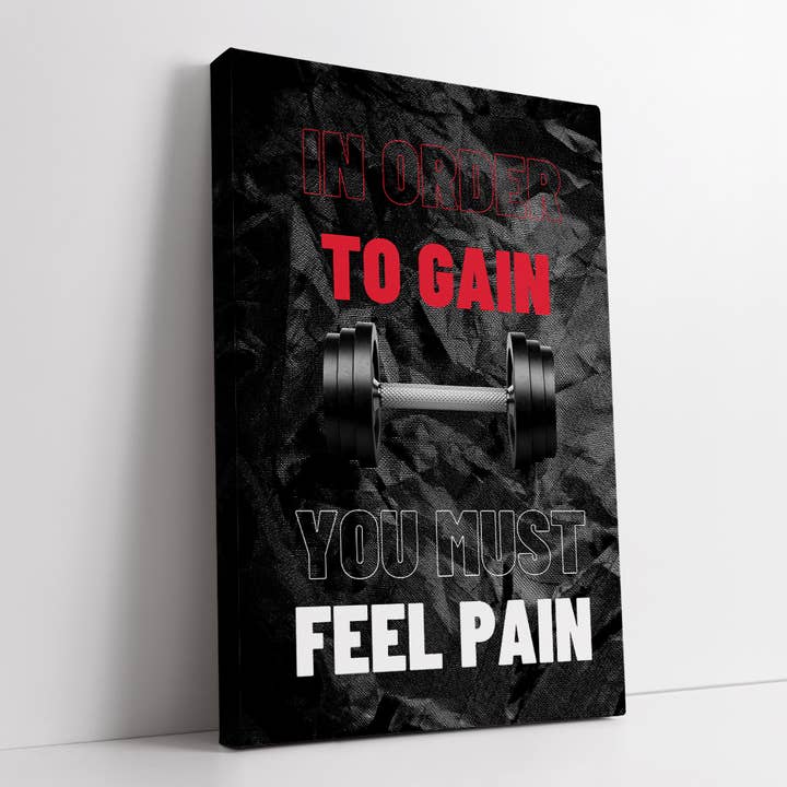 För att vinna måste du känna smärta. för wholesale av TheMotivation