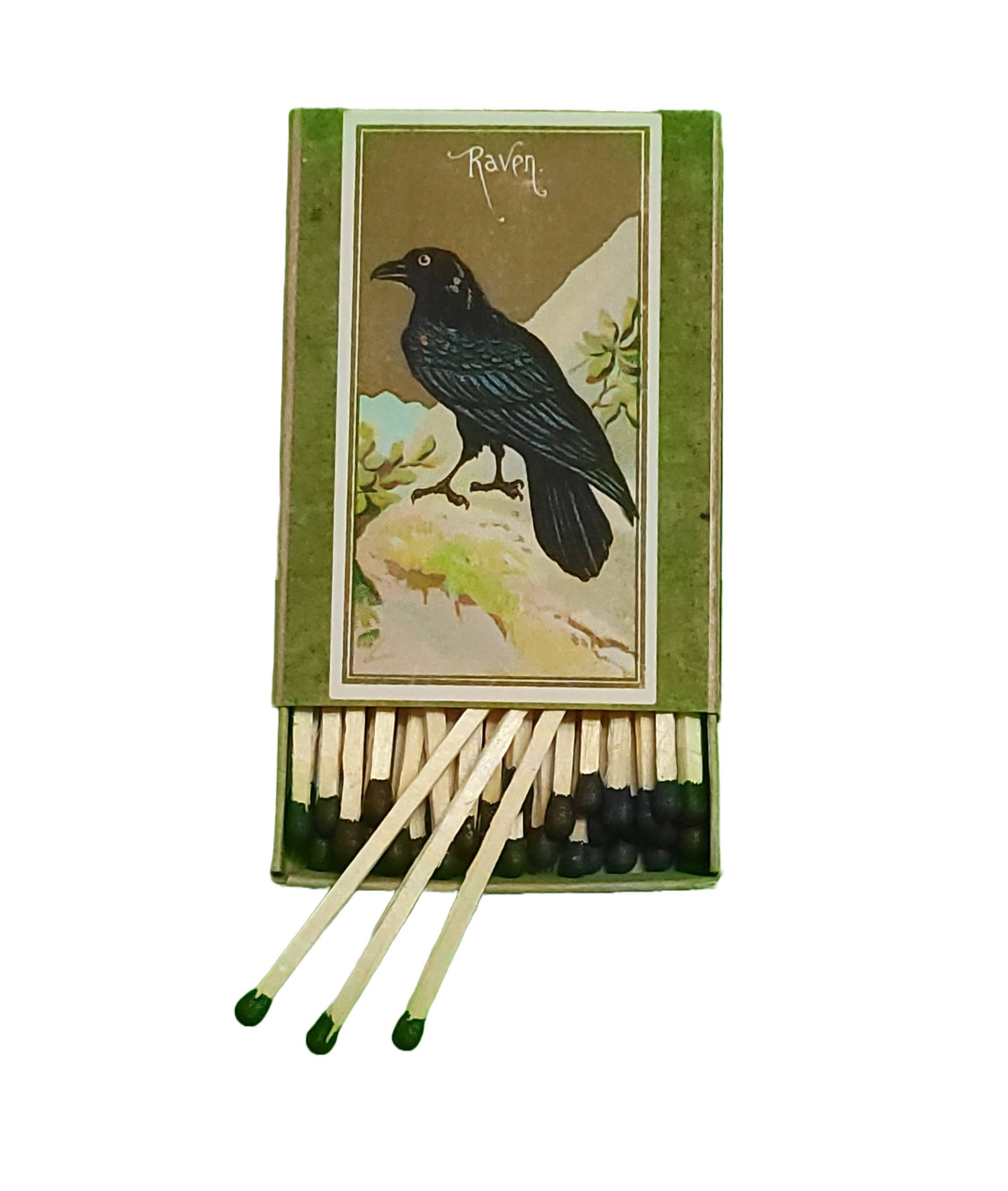 Superior Dry Goods - Wholesale Matches - "Edgar Allan Poe" Handmade Decorator Matchbox Lot3