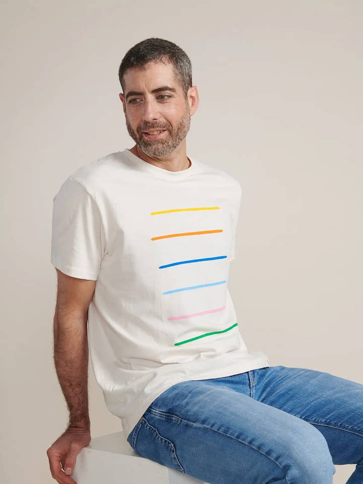 Colourscape Organic Unisex T-Shirt for wholesale by cal·lum design studio