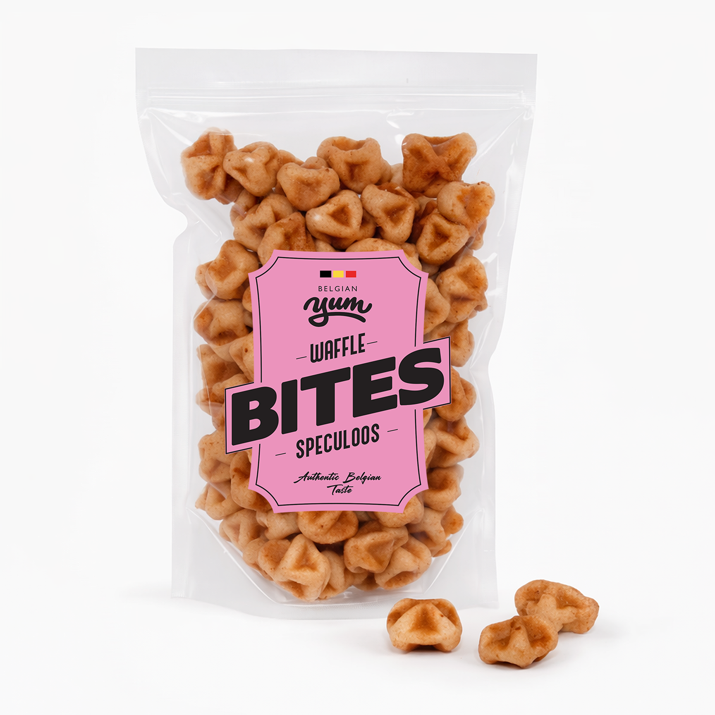 BelgianYum - Vente Biscuits - Bouchées de Gaufres Belges 11oz – Speculoos0