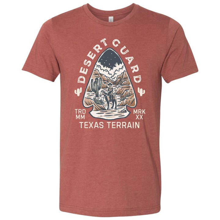 Desert Guard Texas t-shirt voor wholesale door State Bliss