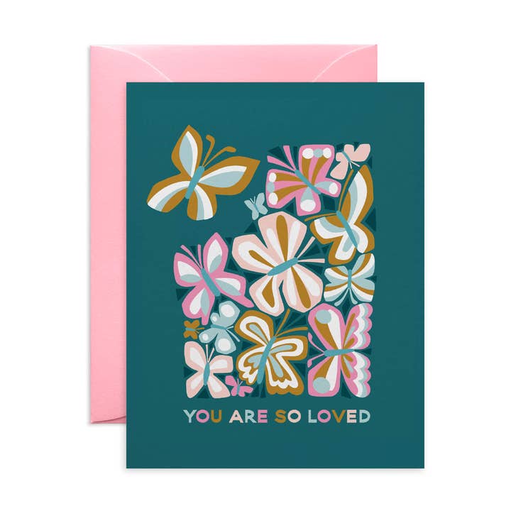 Butterfly & Friends | Friendship Card | Thinking of You Card for wholesale by O.O.M.F. Creative