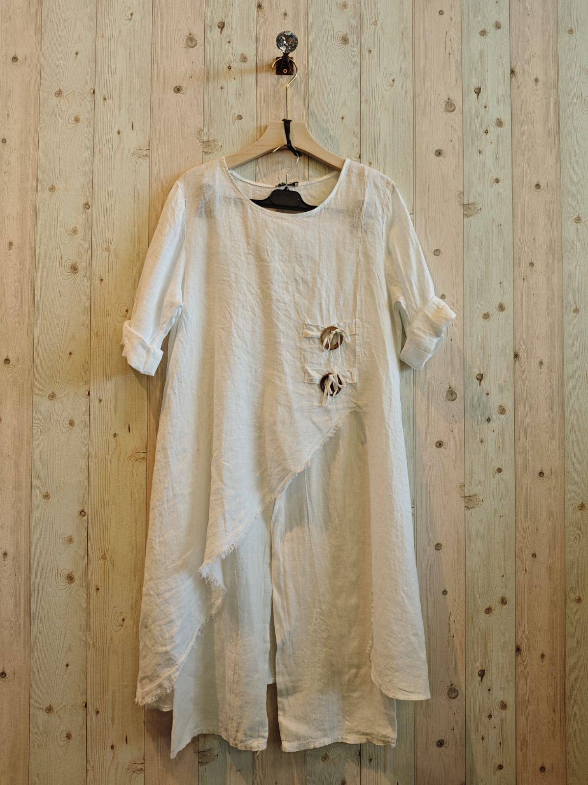 Linen & More - Wholesale Top & Pant Set (NOT Loungewear) - Women's - REF 17351 100% LINEN SET11