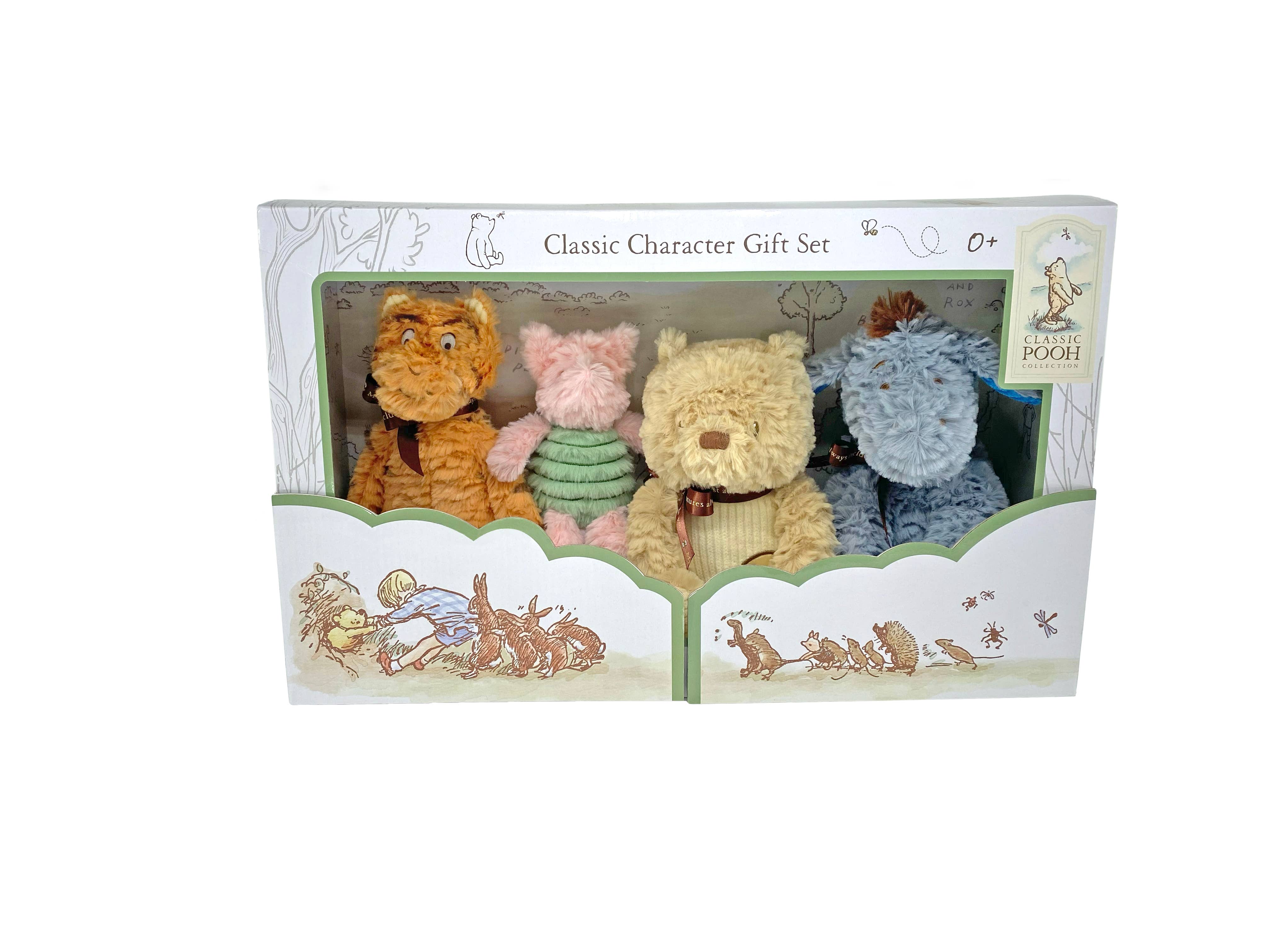 Kids Preferred - Wholesale Toy Set - Kids - Disney Classic Pooh 4 pc Plush Collector Set