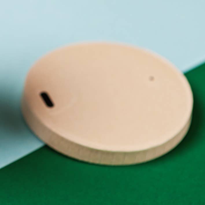 PUREGREEN - Wholesale Drink Lids - Bio Tree-free Paper Lids for Coffee Cups - Pack of 50