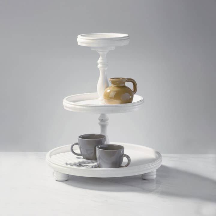 Tripar International - Wholesale Retailer Display Stand/Case - Three Tier Wooden Display Stands1