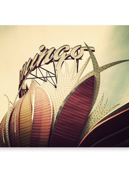 The Fabulous Flamingo - 8x10 Las Vegas Photography Print for wholesale by The Lonely Pixel