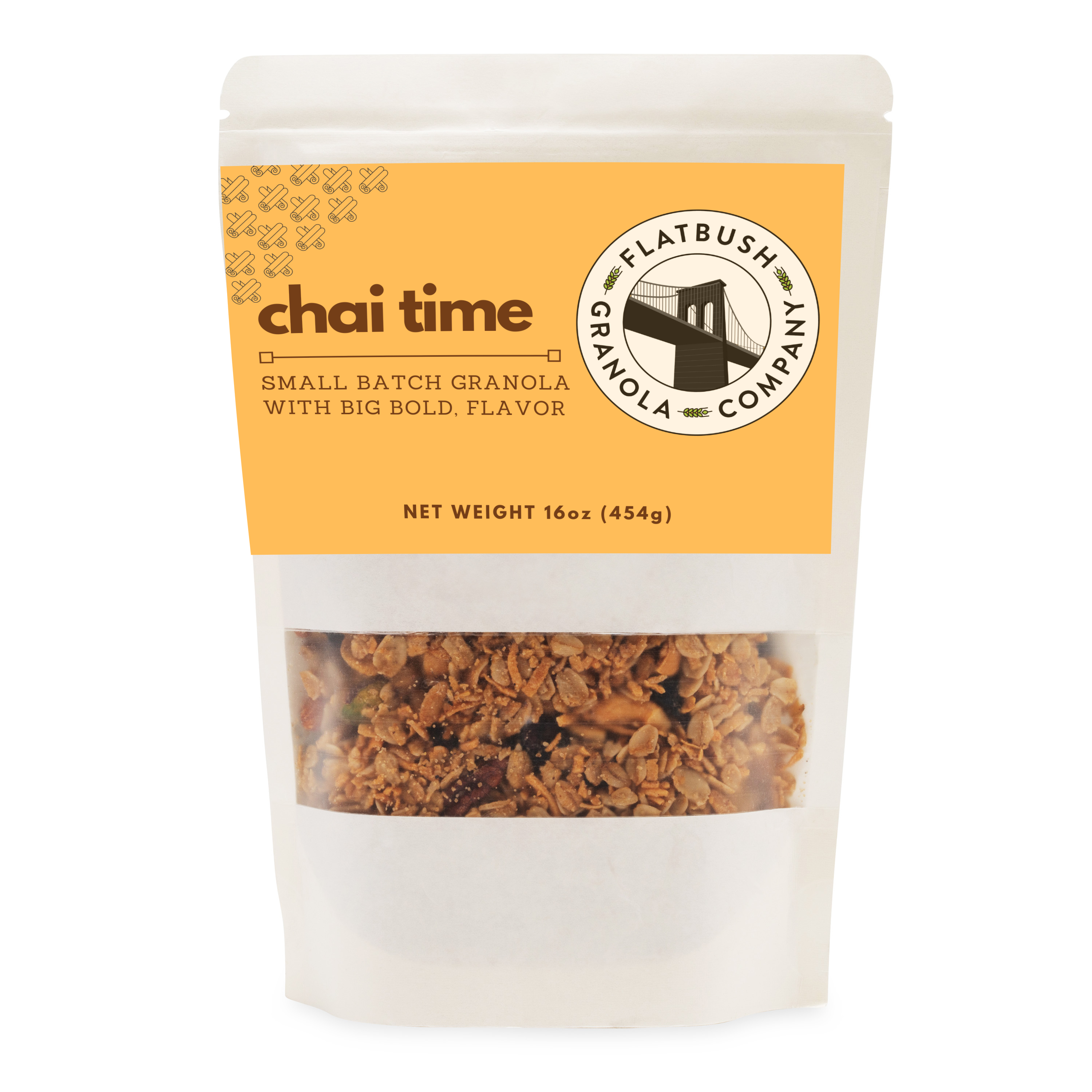Flatbush Granola Company - Wholesale Granola - Chai Time Granola (pouch)2