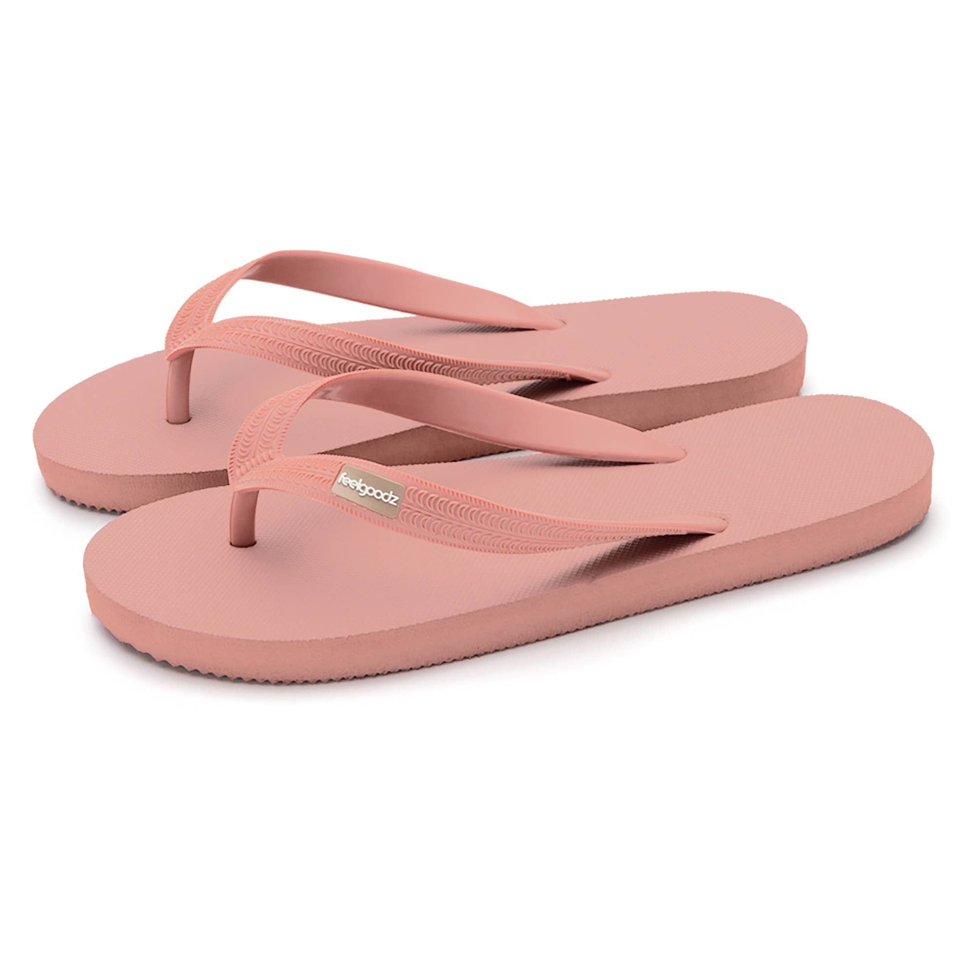 Feelgoodz – Engroshandel Klipklapper - Dame – Feelgoodz kvinders klassiske core flipflops i naturgummi3