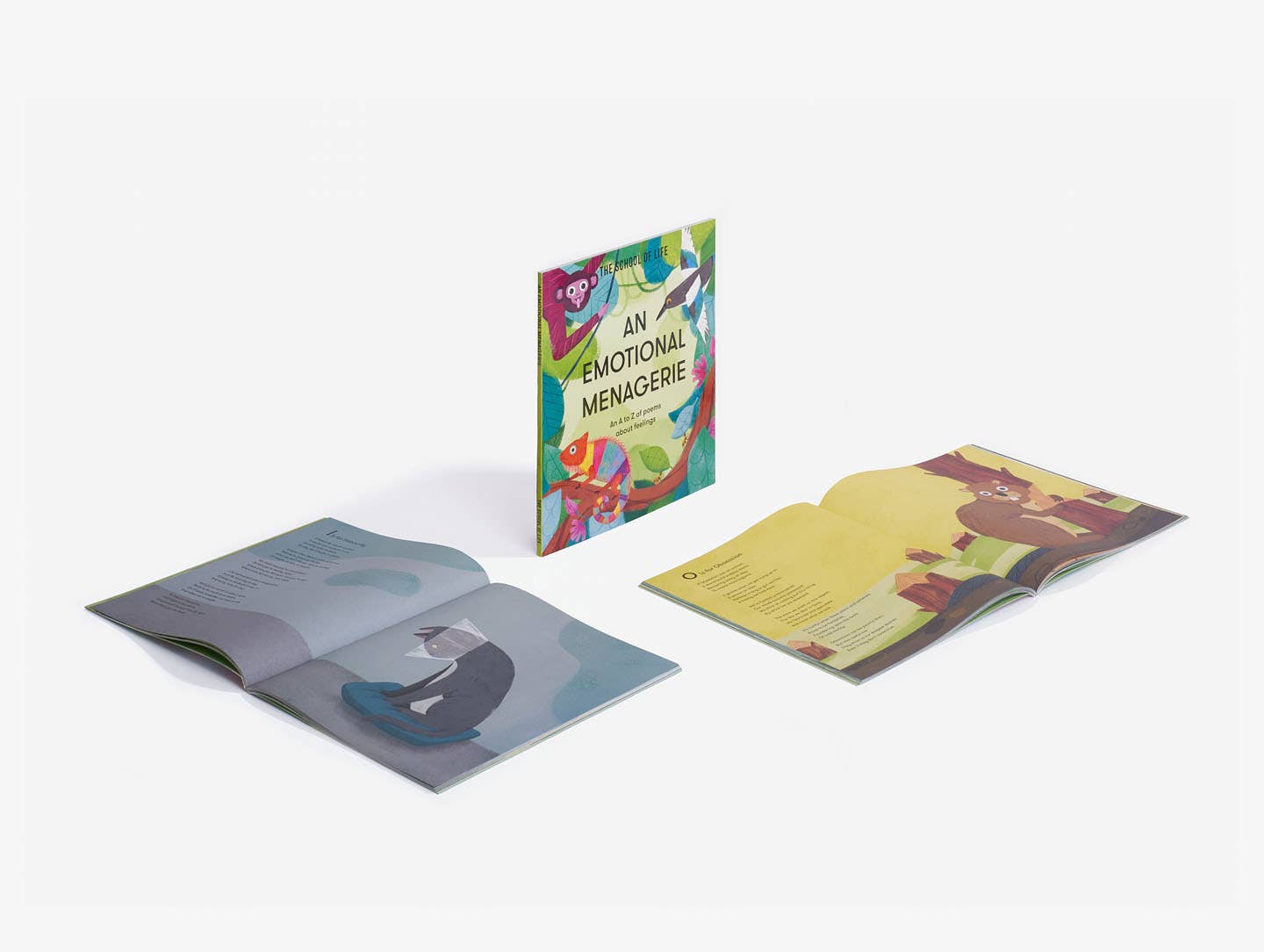 The School of Life - Wholesale Preschool Book (3-5) - An Emotional Menagerie, Kids Emotions Guide Book4