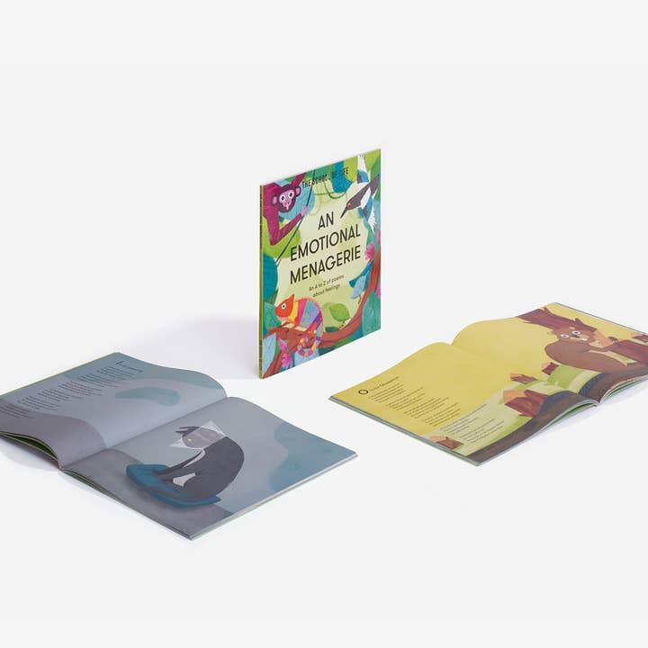 The School of Life - Wholesale Preschool Book (3-5) - An Emotional Menagerie, Kids Emotions Guide Book4