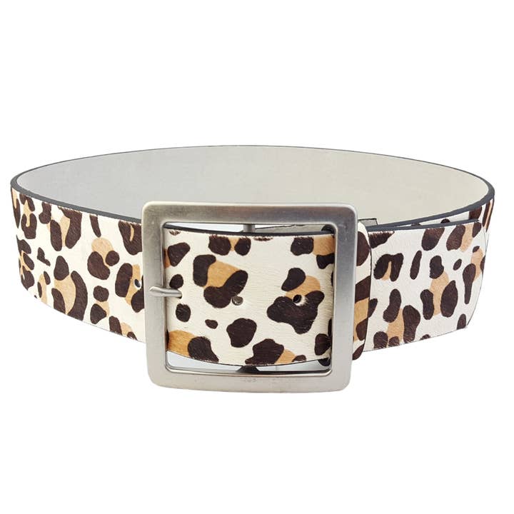 Axesoria West - Wholesale Belt - Women's - Wide width Genuine Hair Leather Belt 4