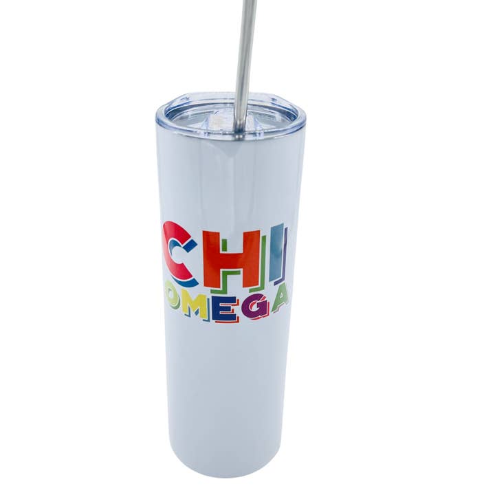 Sarahndipity Shop - Wholesale Insulated Mug/Tumbler - Sorority Insulated Tumbler - Color Block Design