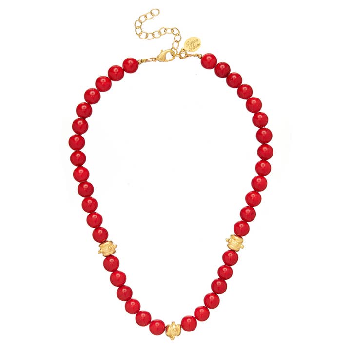 Susan Shaw - Wholesale Beaded/Pearl Necklace - 
Bailey Necklace
0