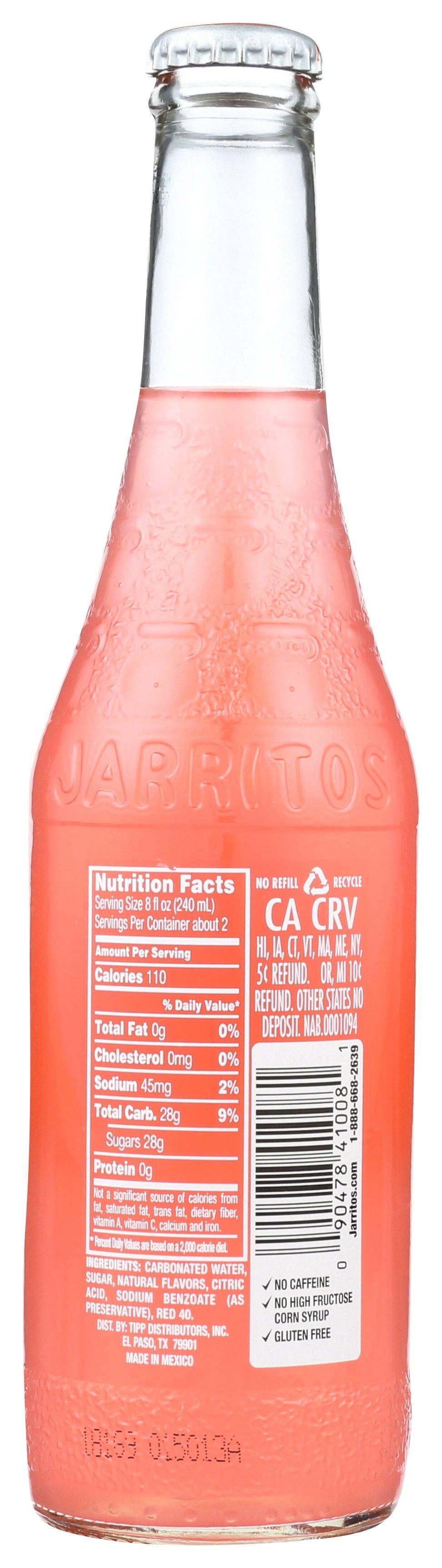 Everyday Supply Co - Wholesale Soda/Carbonated Drink - JARRITOS SODA GUAVA - Case of 241