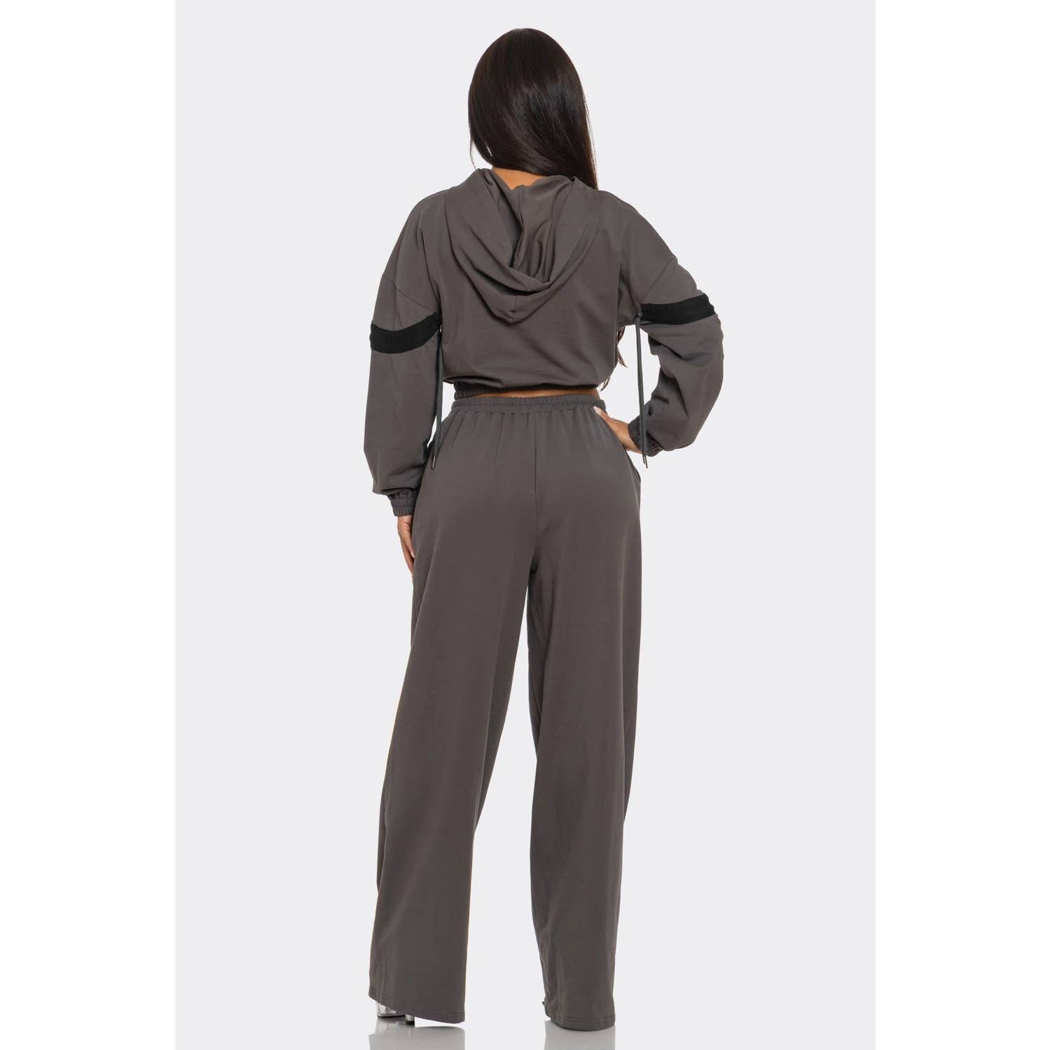 Esmeray Clothing - Wholesale Top & Pant Set (NOT Loungewear) - Women's - URBAN EDGE HOODED PANTS SET2