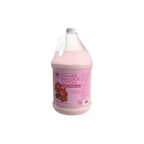 La Palm Massage Lotion Raspberry Pomegranate 1 Gallon for wholesale by BranVx Distributors