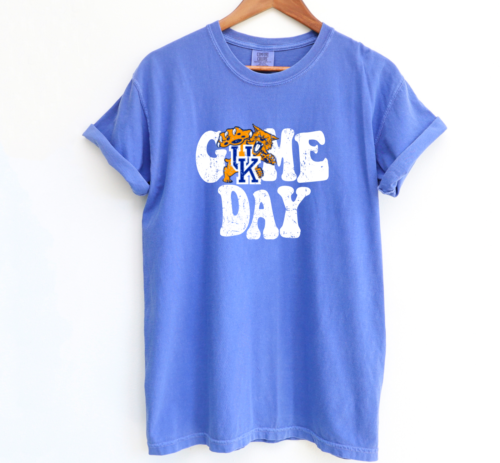 Gia Gifts Boutique - Wholesale Screen Printed T-Shirt - Women's - Kentucky Wildcats Football Game Day Graphic Tee | T-Shirts0