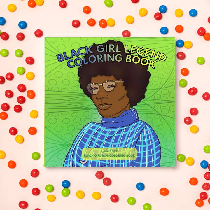 Black Girl Legend – Mini Coloring Book for wholesale by dakari Moon