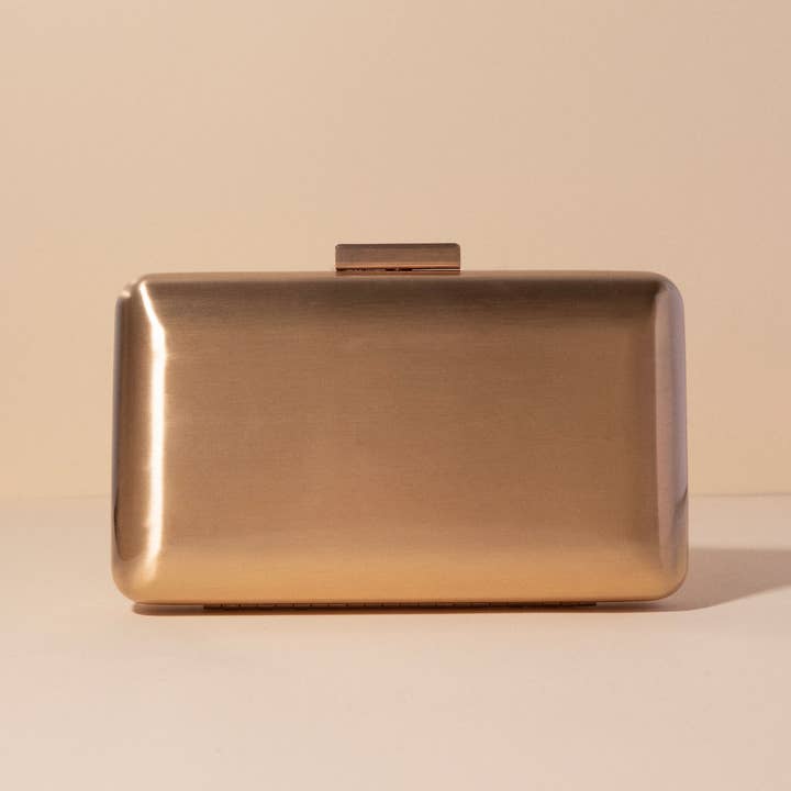 Bruna - Wholesale Clutch Bag - Women's - Clutch Breeze Gold · The Garden ·0