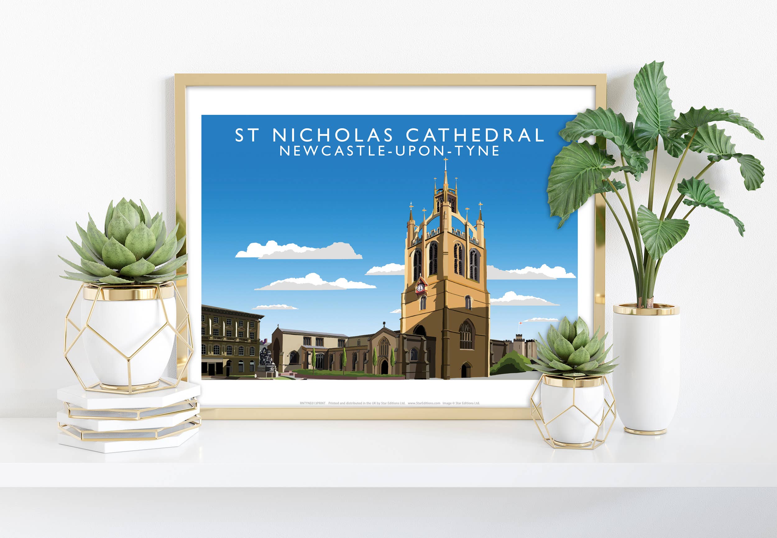 Star Editions - Wholesale Art Print - Nicholas Cathedral By Artist Richard O'Neill - Art Print0
