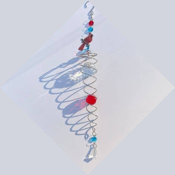 Gypsy Soul - Wholesale Wind Spinner - Stainless Steel Crystal Wind Spinners with Adorn Charms6