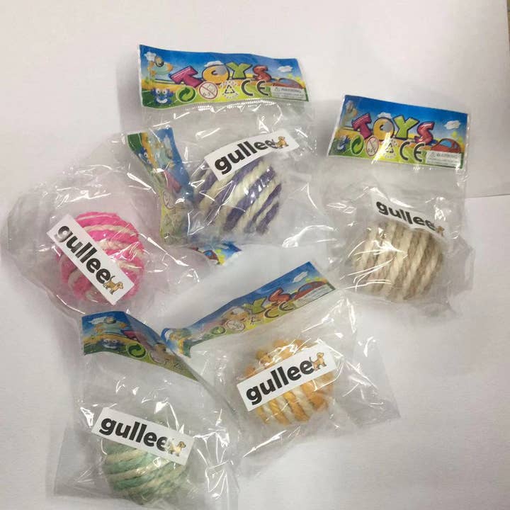 Toyarina - Wholesale Pet chew toy – Dog - Dog Chew Playing Ball- Assorted5