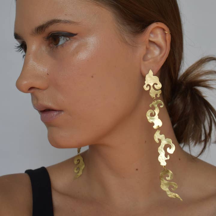 Laura Mar Jewelry - Wholesale Dangle Earrings - tokyo clouds earrings4