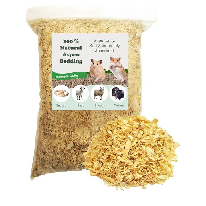 Beige Premium Natural Pine Animal Bedding,Dust-Free, Soft Shavings for wholesale on Faire